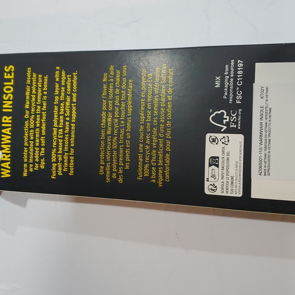 Dr. Martens WarmWair black faux fur Insoles‎ size 12 men brand new - Picture 6 of 7